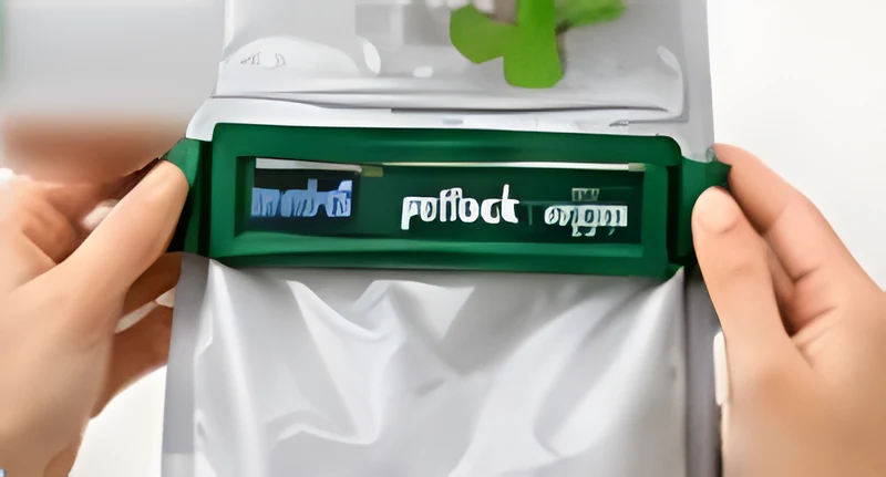 Petlock ambalaj üzerine konumlandırılıyor